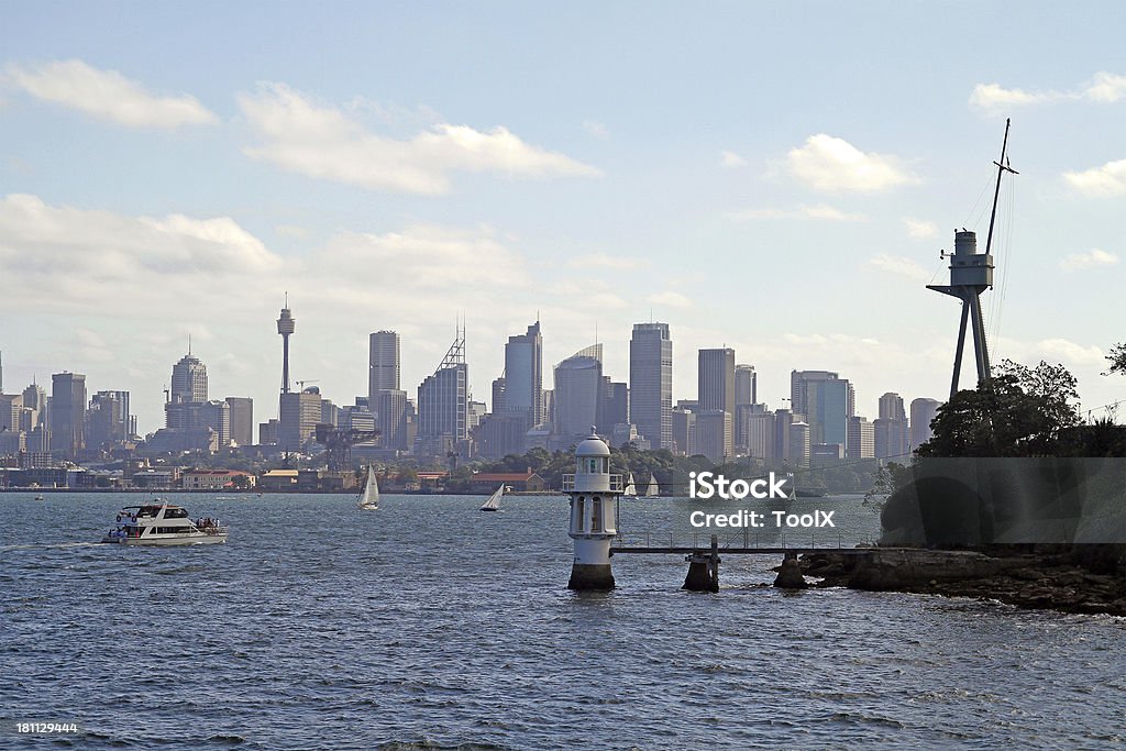 Skyline di Sydney - Foto stock royalty-free di AMP Tower Centrepoint