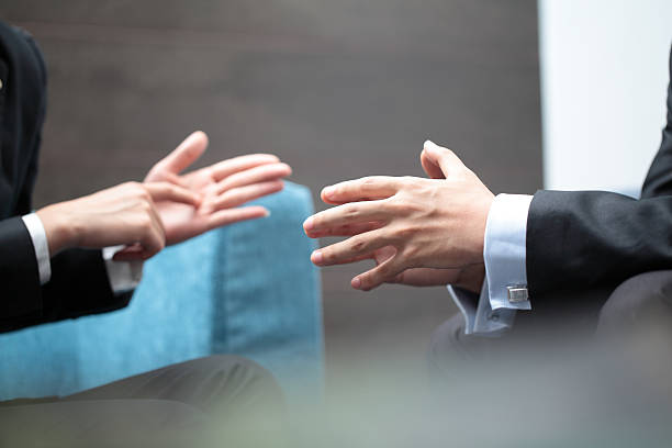 istock Businesspeople working together to solve an issue 181130011