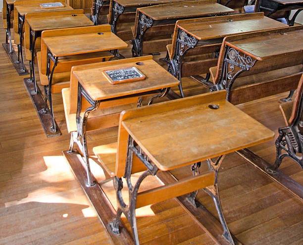 istock Student Desks and Sunlight... Color 181130037