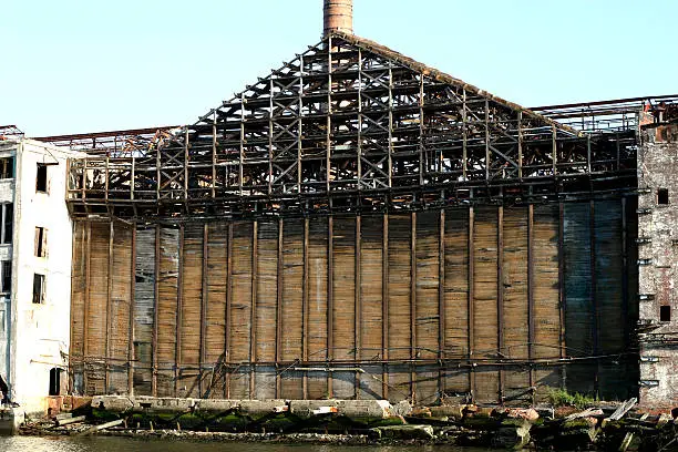 Photo of huge barn