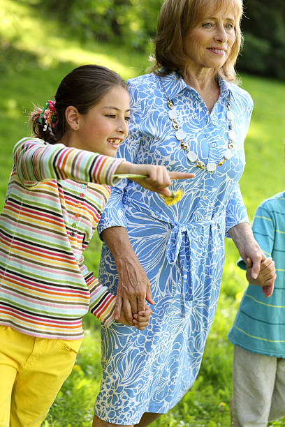 istock Enjoing the summer with grandmother 181131419