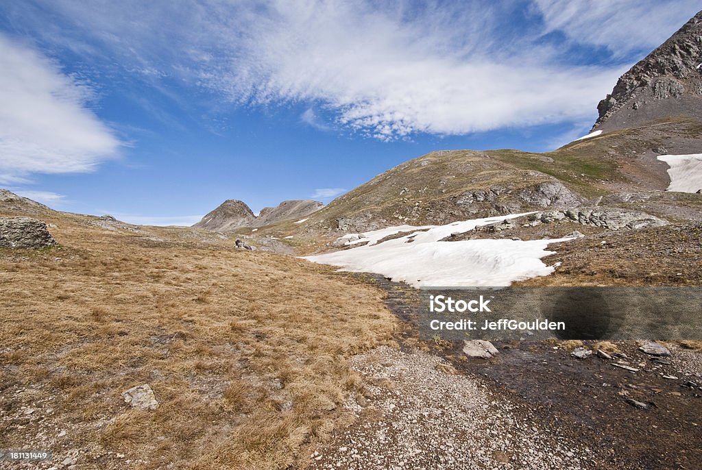 Creek de corrente Aquilégia Lago - Royalty-free América do Norte Foto de stock