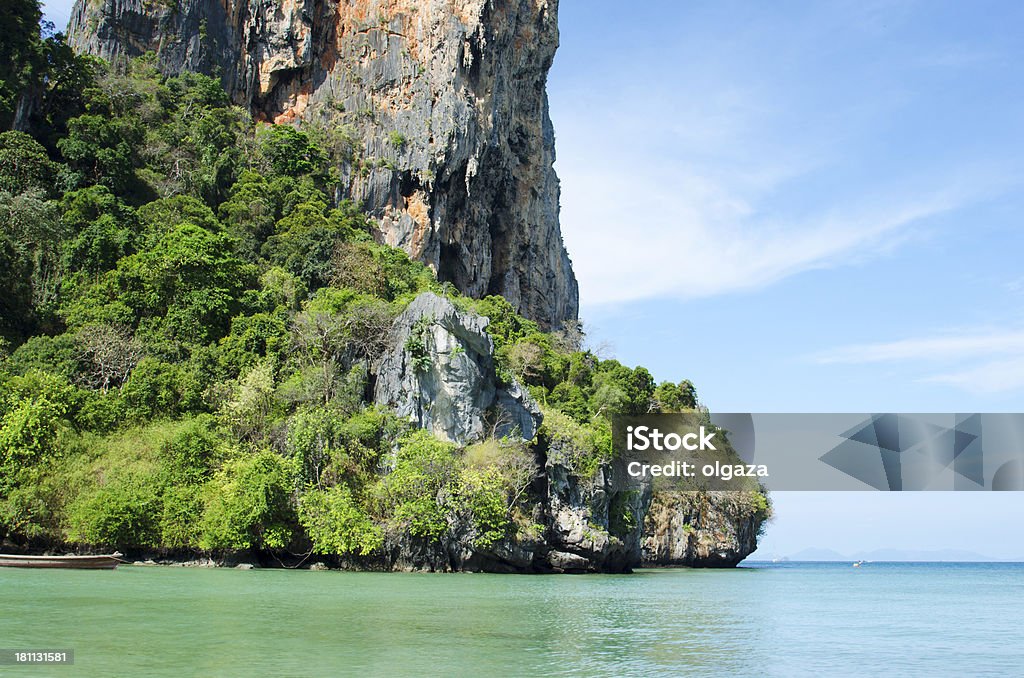 Praia de Railay - Foto de stock de Azul royalty-free