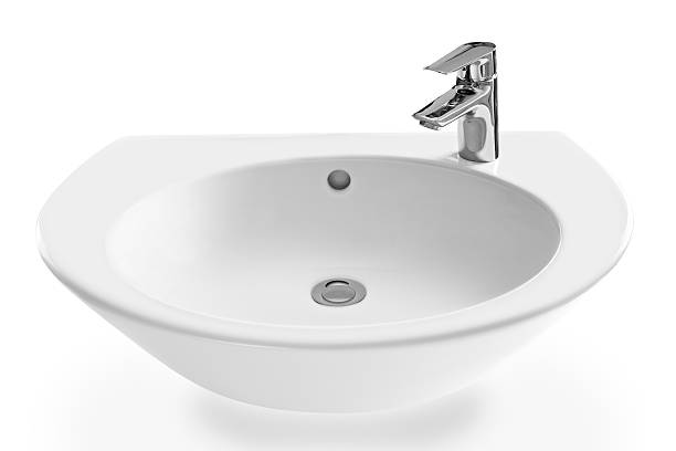 モダンなウォッシュスタンドおよびフォーセット - bathroom bathroom sink sink design ストックフォトと画像