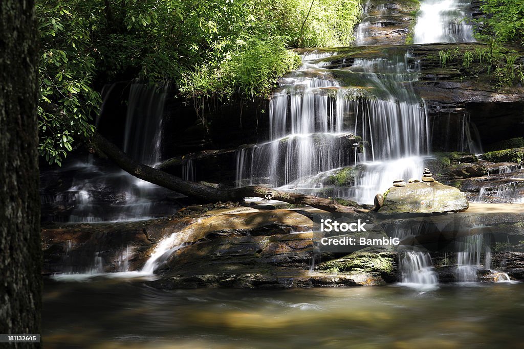 cascata - Foto stock royalty-free di Carolina del Nord - Stato USA