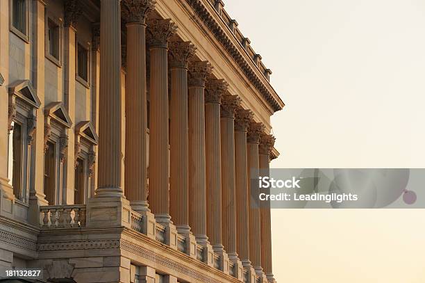 Capitol Of The United States Stock Photo - Download Image Now - Architectural Column, Architecture, Balustrade