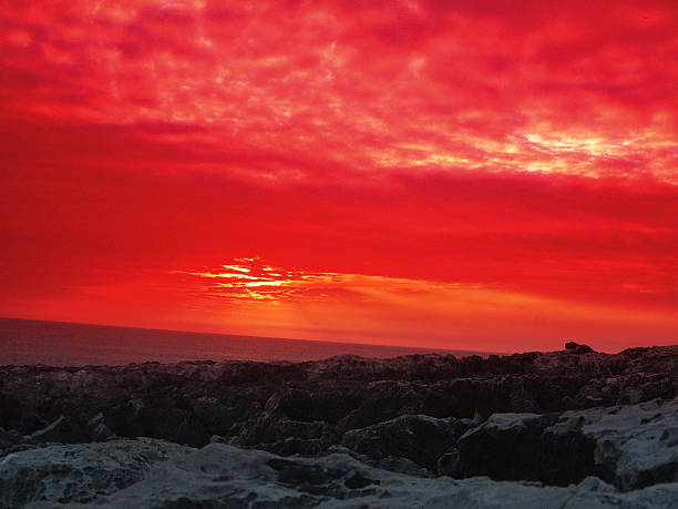 Red Planet stock photo