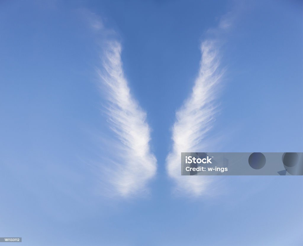Wolken Engel Flügel - Lizenzfrei Engel Stock-Foto