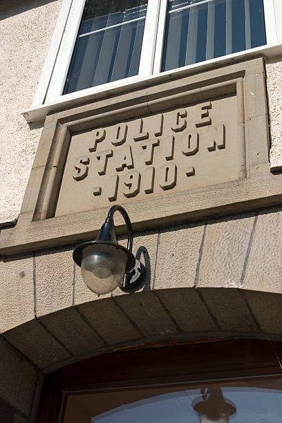 Police Station Sign
