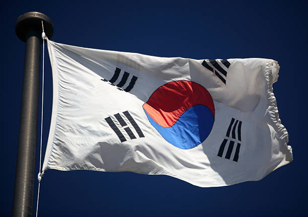 istock Flag of South Korea 181134483