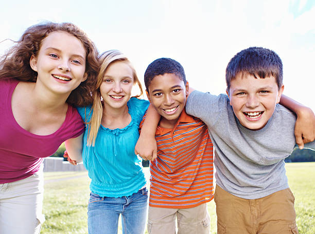 istock Fun with friends during summer vacation! 181134606