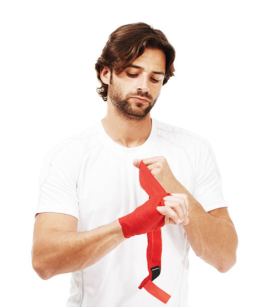 istock His strong self belief will win him this fight 181134686