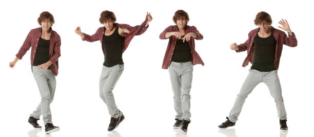 istock Multiple images of a man dancing 181134969