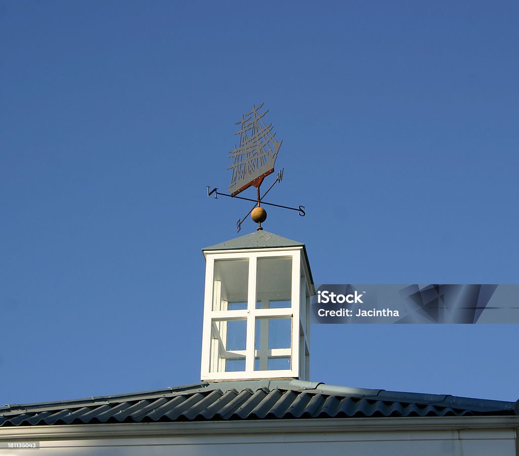 Weather vane Weather vane with ship Acute Angle Stock Photo