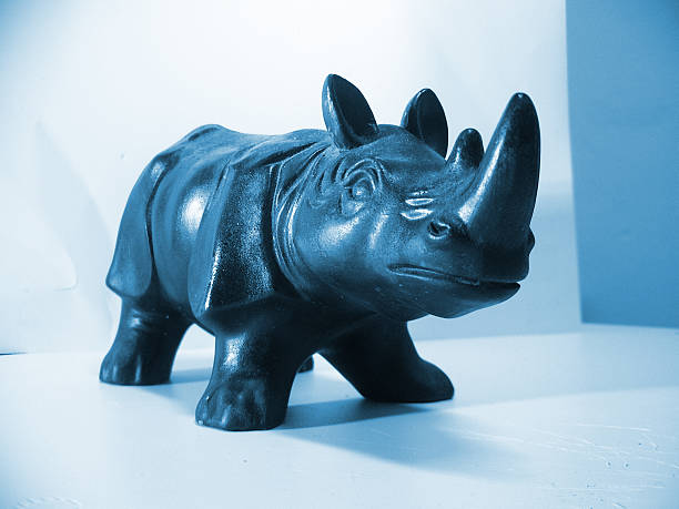 Blue Rhino 1 stock photo