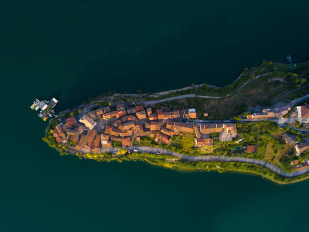 istock Beautiful landscape italian apennines drone view 1811356811