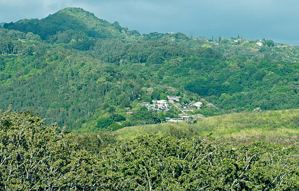 istock Community at foot of mountains near Honolulu HI 181135708