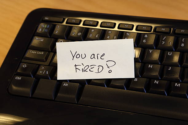 istock You are fired notice on keyboard 181136054