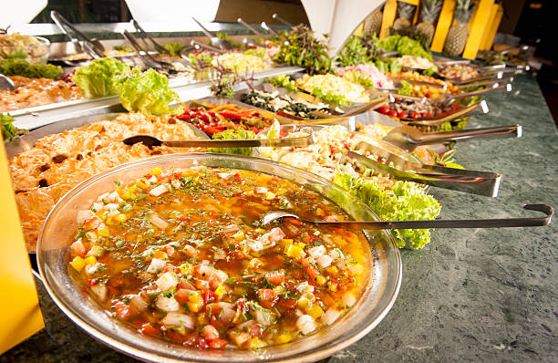 istock Brazilian Typical Food Buffet Restaurant 181136142