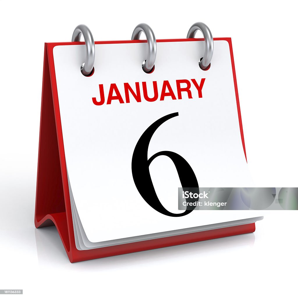 Calendário de janeiro - Foto de stock de Janeiro royalty-free