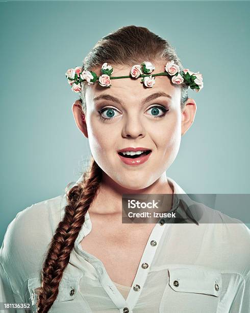 Surprised Woman Stock Photo - Download Image Now - Women, Human Face, One Woman Only