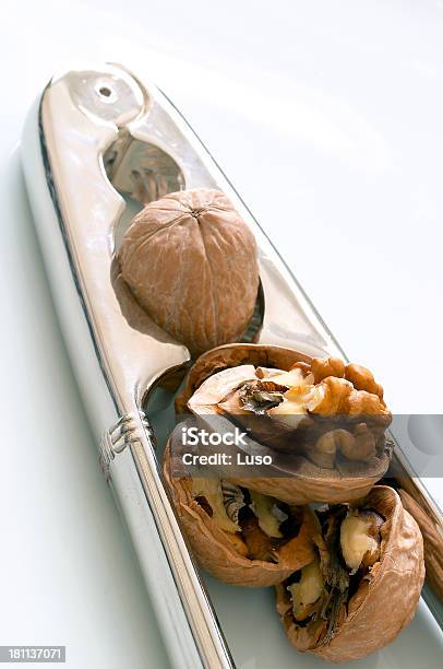 Nuts Nut Cracker Stock Photo - Download Image Now - Chrome, Close To, Cracker - Snack