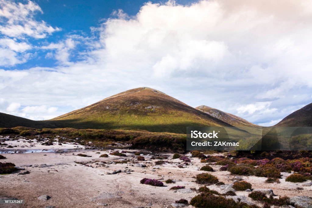 Mourne Manintains in Northern Ireland - stock photo Mourne Manintains in Northern Ireland Adventure Stock Photo