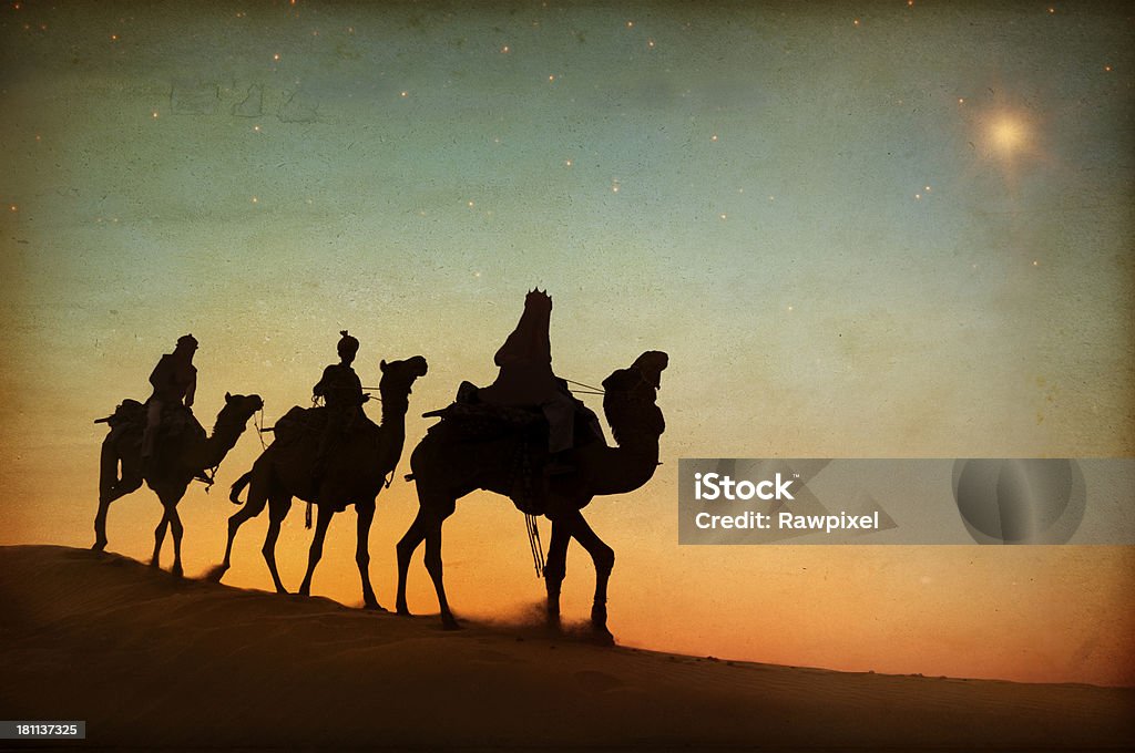 Three Wise Men  Three Wise Men Stock Photo