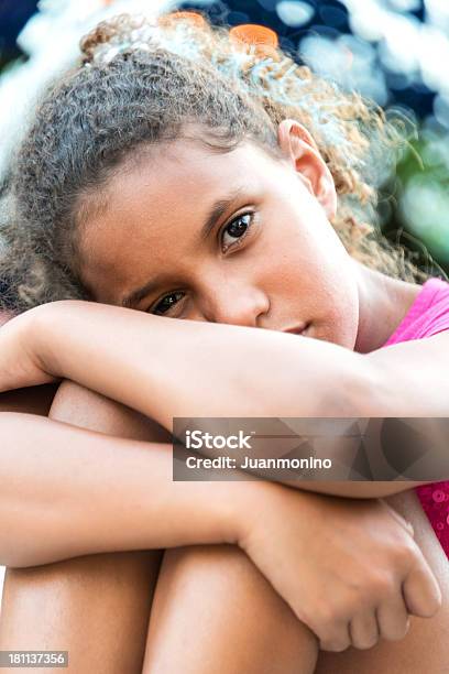 Sad Girl Stock Photo - Download Image Now - Child, Creole Ethnicity, African Ethnicity