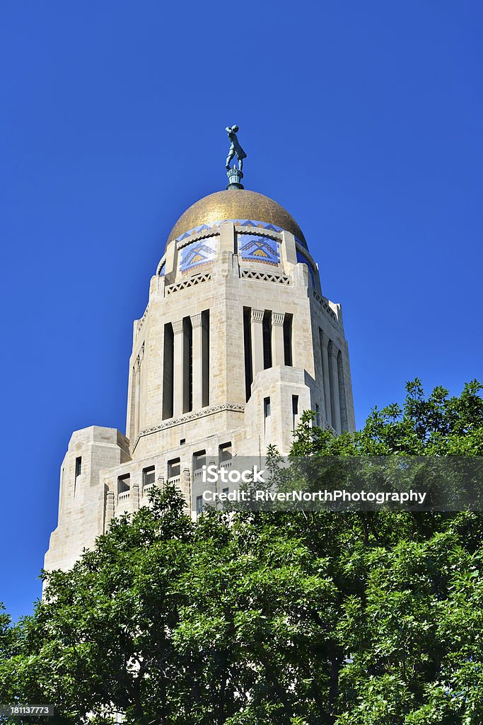 Nebraska State Capitol - Foto stock royalty-free di Nebraska
