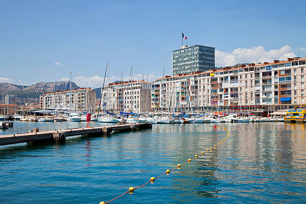 Toulon, France The marina of Toulon provence alpes cote dazur stock pictures, royalty-free photos & images