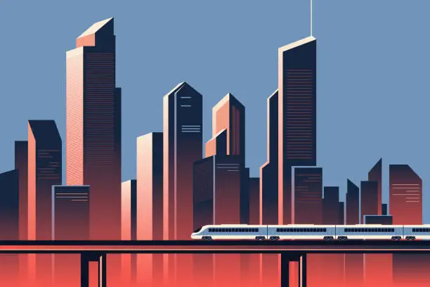 Vector illustration of Cityscape