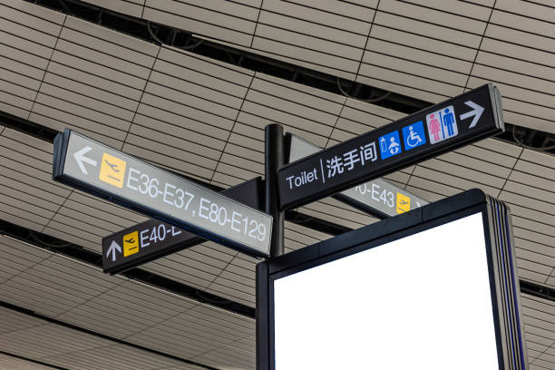 istock Directional Signage at Chinese Airports 1811384678