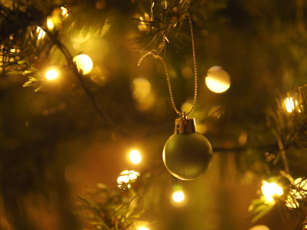 istock Warm Christmas lights in the house 1811386248