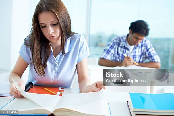 Girl At Exam Stock Photo - Download Image Now - 20-24 Years, Adult, African Ethnicity