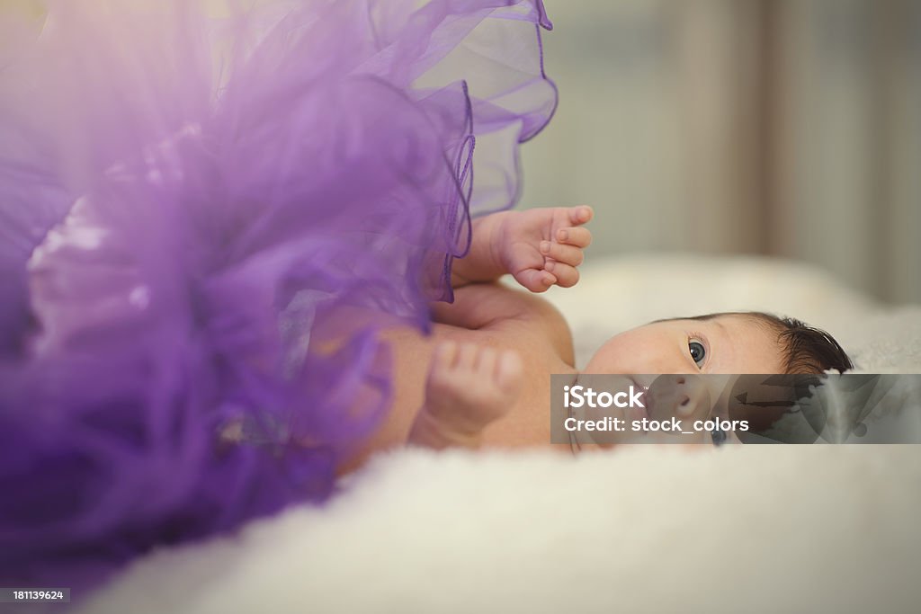 Bellissima Bambina Bambino - Foto stock royalty-free di 0-11 Mesi