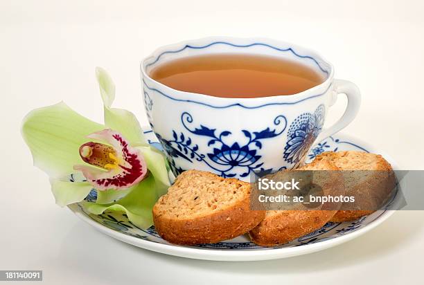 Tea And Biscuits Stock Photo - Download Image Now - Afternoon Tea, Breakfast, Clipping Path