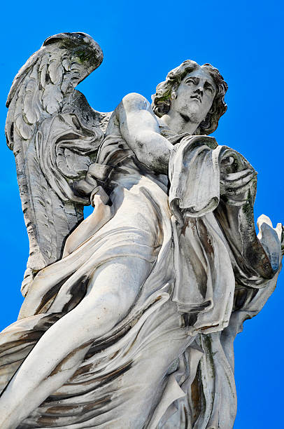 angel w rzymie - aelian bridge zdjęcia i obrazy z banku zdjęć
