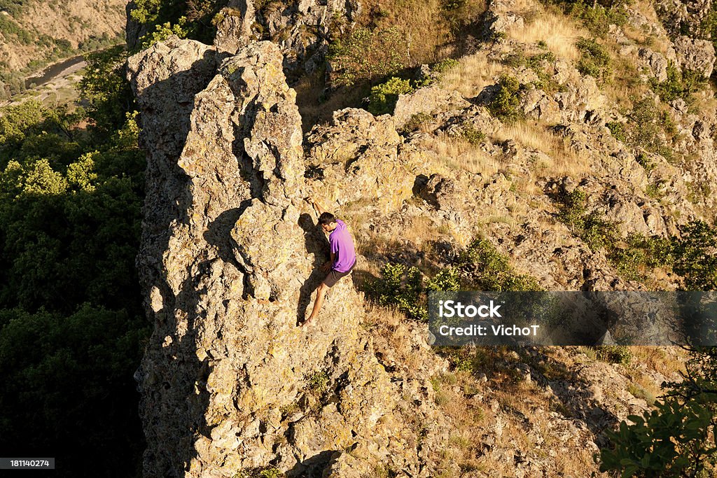 Freeclimbing - 로열티 프리 가파른 스톡 사진