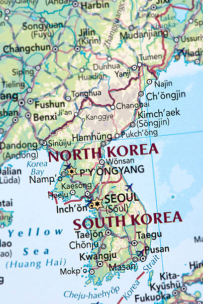 istock NORTH and SOUTH KOREA 181140343