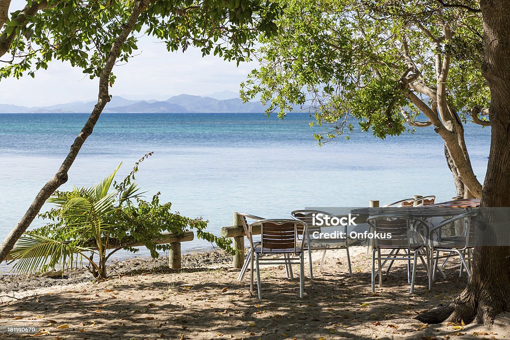 Área para Picnic en el paraíso Tropical Island - Foto de stock de Nueva Caledonia libre de derechos