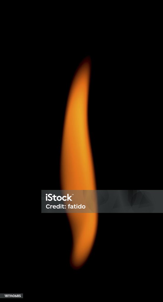 Feuer Flamme - Lizenzfrei Abgerissen Stock-Foto