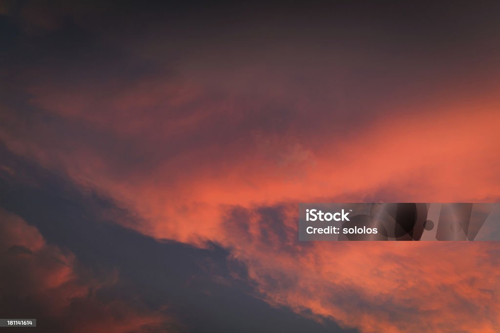 Cielo al tramonto - Foto stock royalty-free di Ambientazione esterna