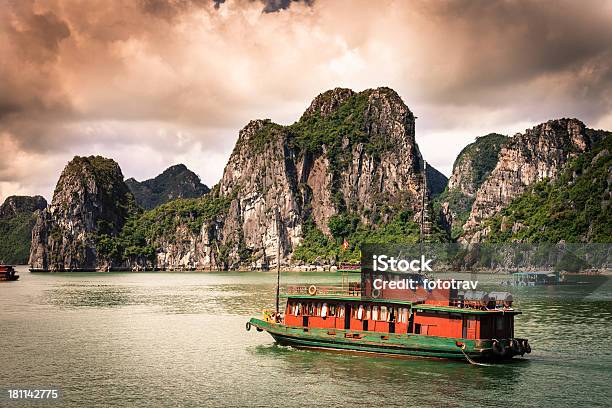 Halong Bay Cruise Stock Photo - Download Image Now - Island, Hanoi, Ho Chi Minh City