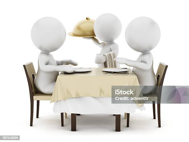 Oczekiwanie Na Posiłek - zdjęcia stockowe i więcej obrazów Stół - Stół, Trójwymiarowy, Restauracja