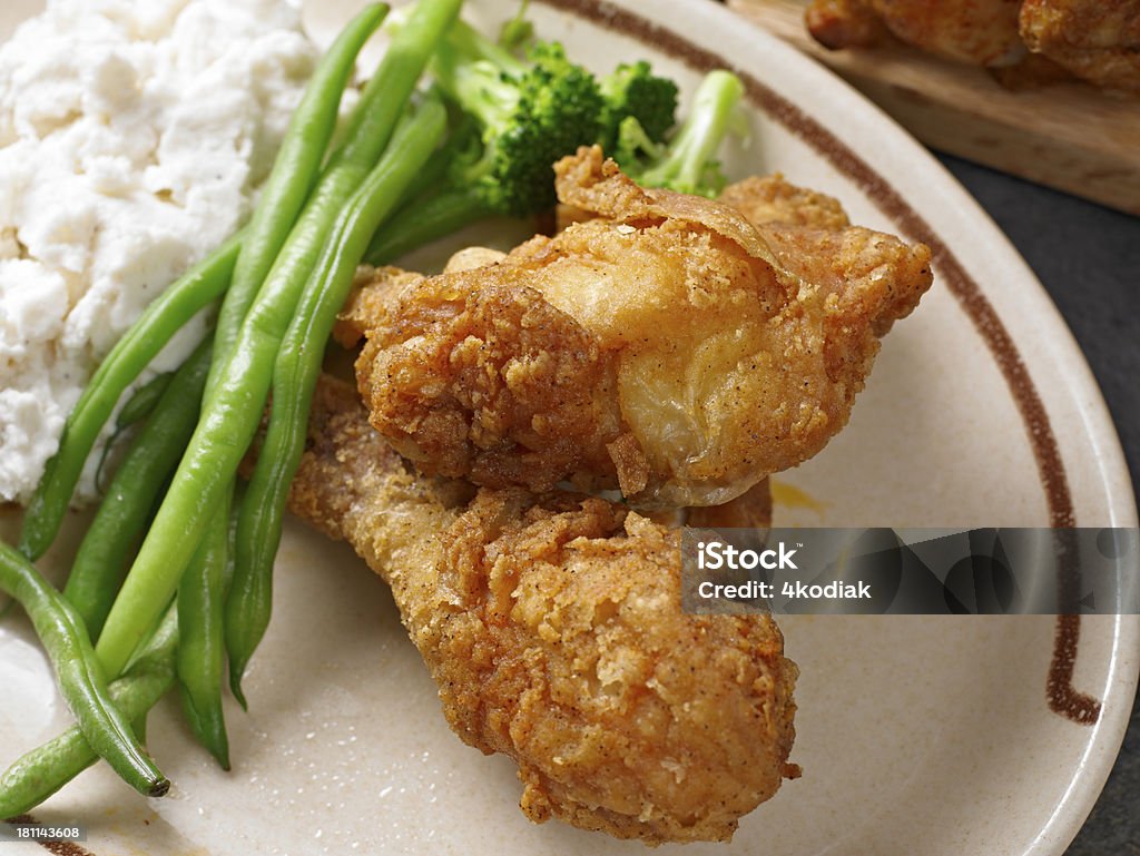 치킨 석식 - 로열티 프리 0명 스톡 사진