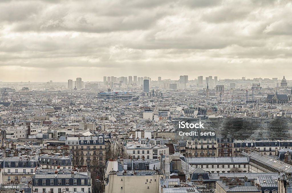 Cidade de Paris - Royalty-free Admirar a Vista Foto de stock