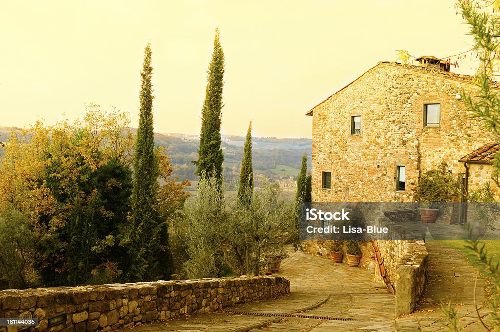 Bed And Breakfast,Tuscany,Italy "Farmhouse,Tuscany,Italy" Italy Stock Photo