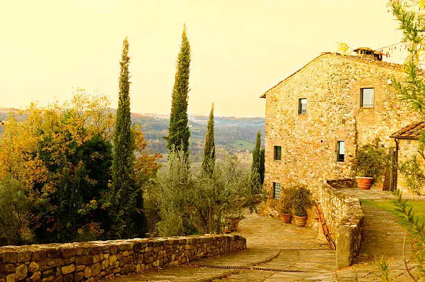 "Farmhouse,Tuscany,Italy"