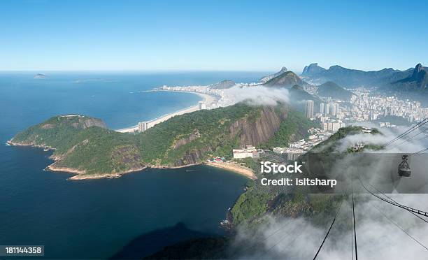 Rio De Janeiro - Fotografie stock e altre immagini di Monte Pan di Zucchero - Monte Pan di Zucchero, Veduta aerea, Ambientazione esterna